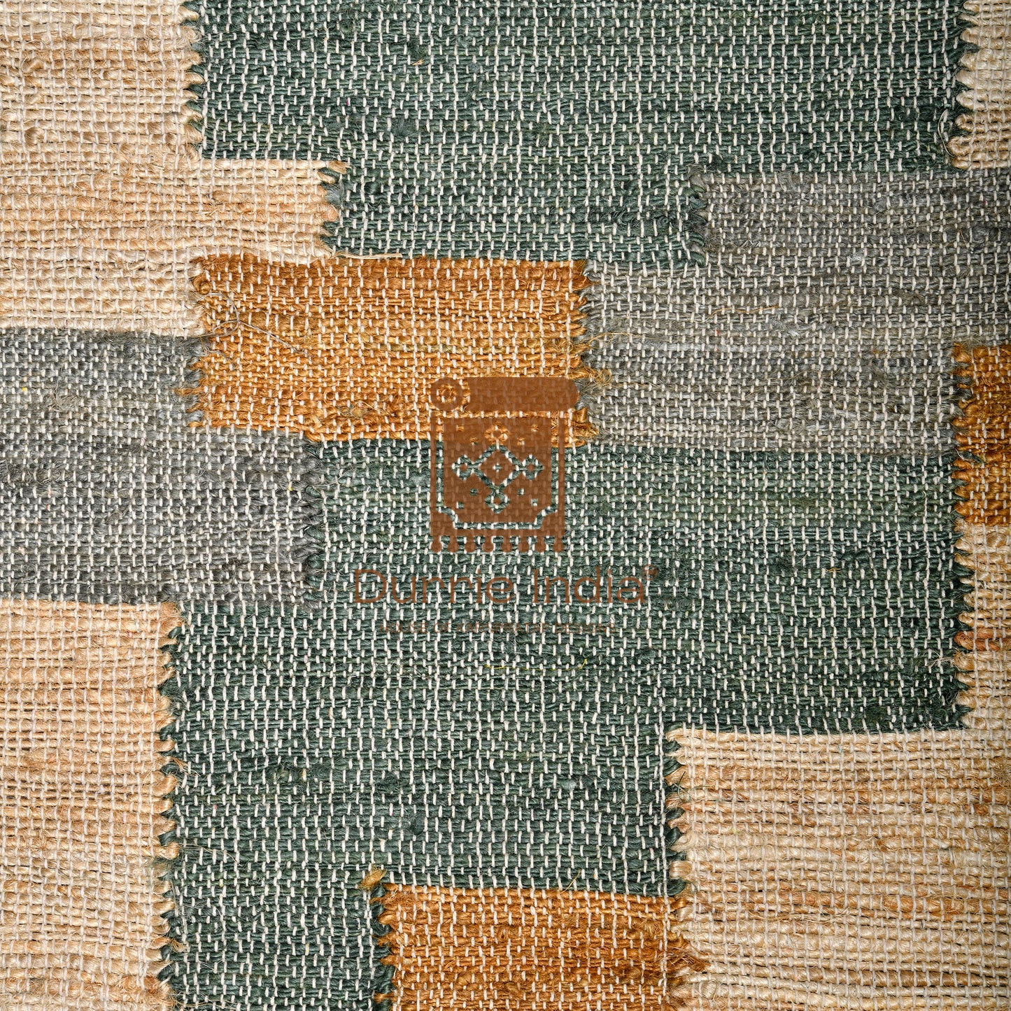 Abstract Earthscape Jute Rug