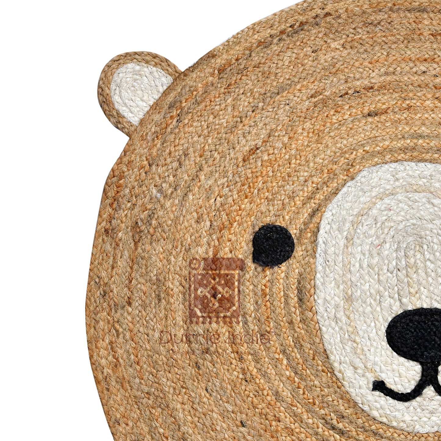 Bear Hug Round Jute Rug