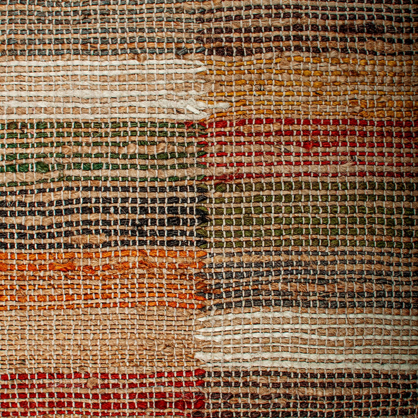 Tetris Jute Area Rug