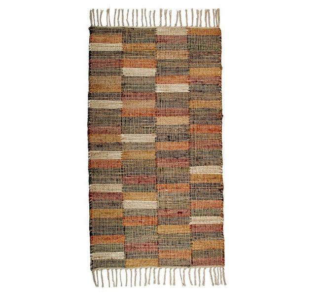 Tetris Jute Area Rug